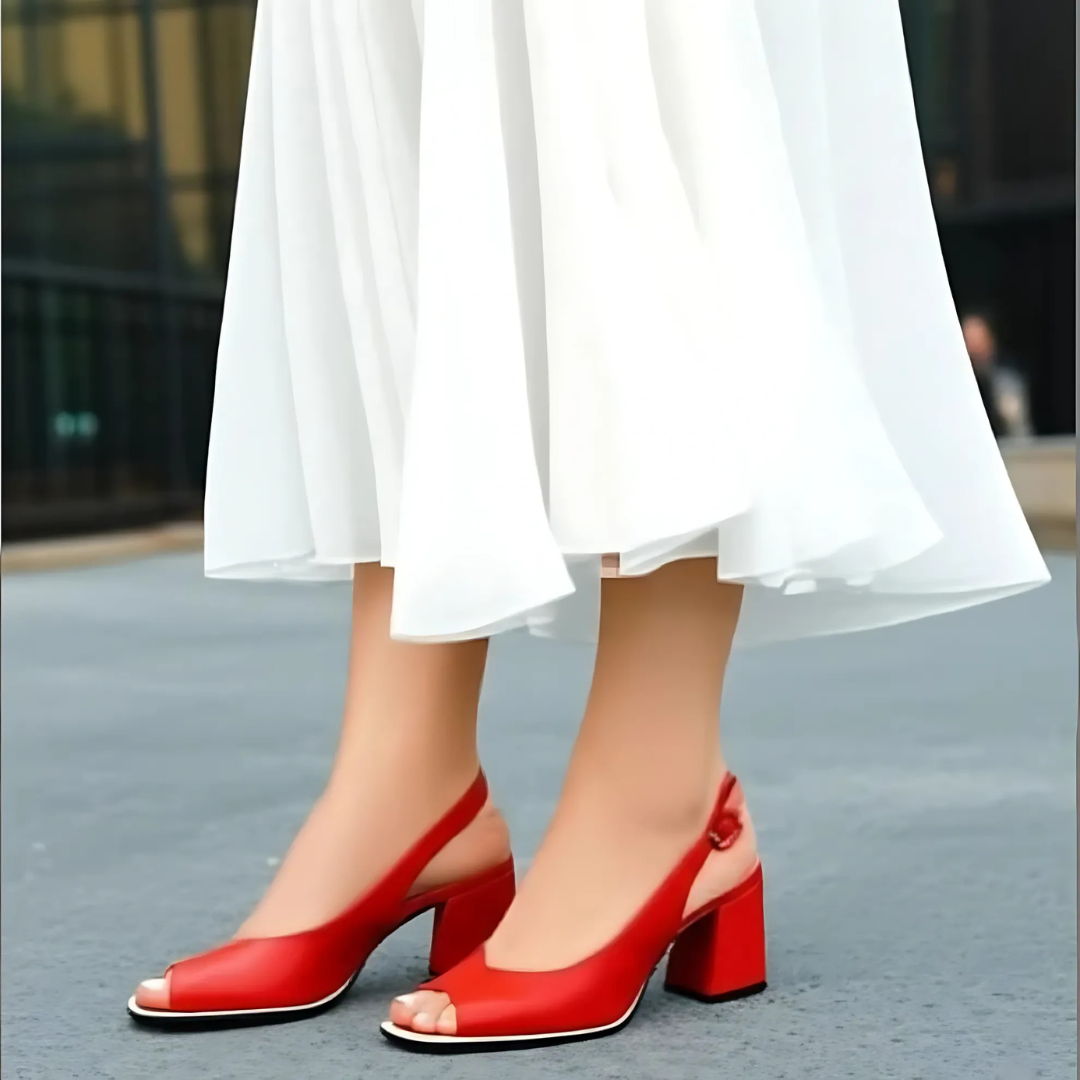 Sandalias elegantes de tacón alto®