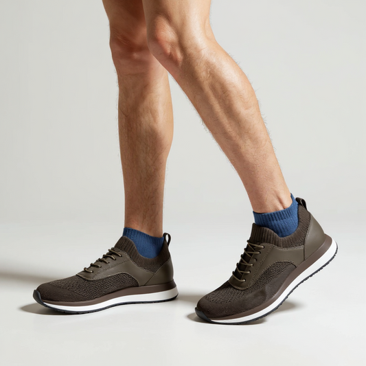 Zapatos con cordones y suela ergonómica antideslizante
