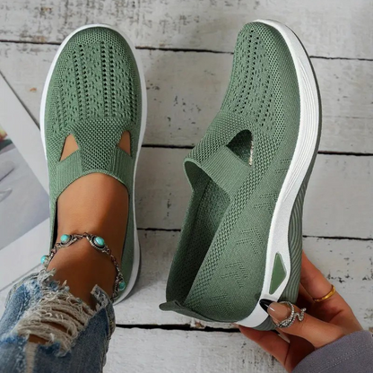 Zapatillas Deportivas Ortopédicas sin Cordones para Mujer