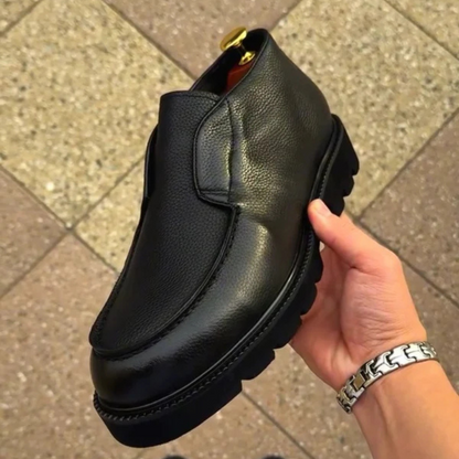 Zapatos Ortopédicos de Cuero para Hombre