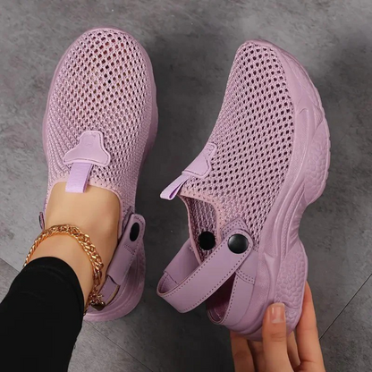 Zapatillas transpirables en malla para mujer®
