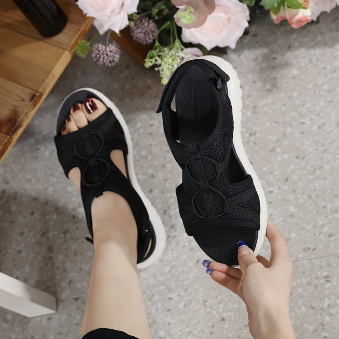 Sandalias ortopédicas transpirables para mujer