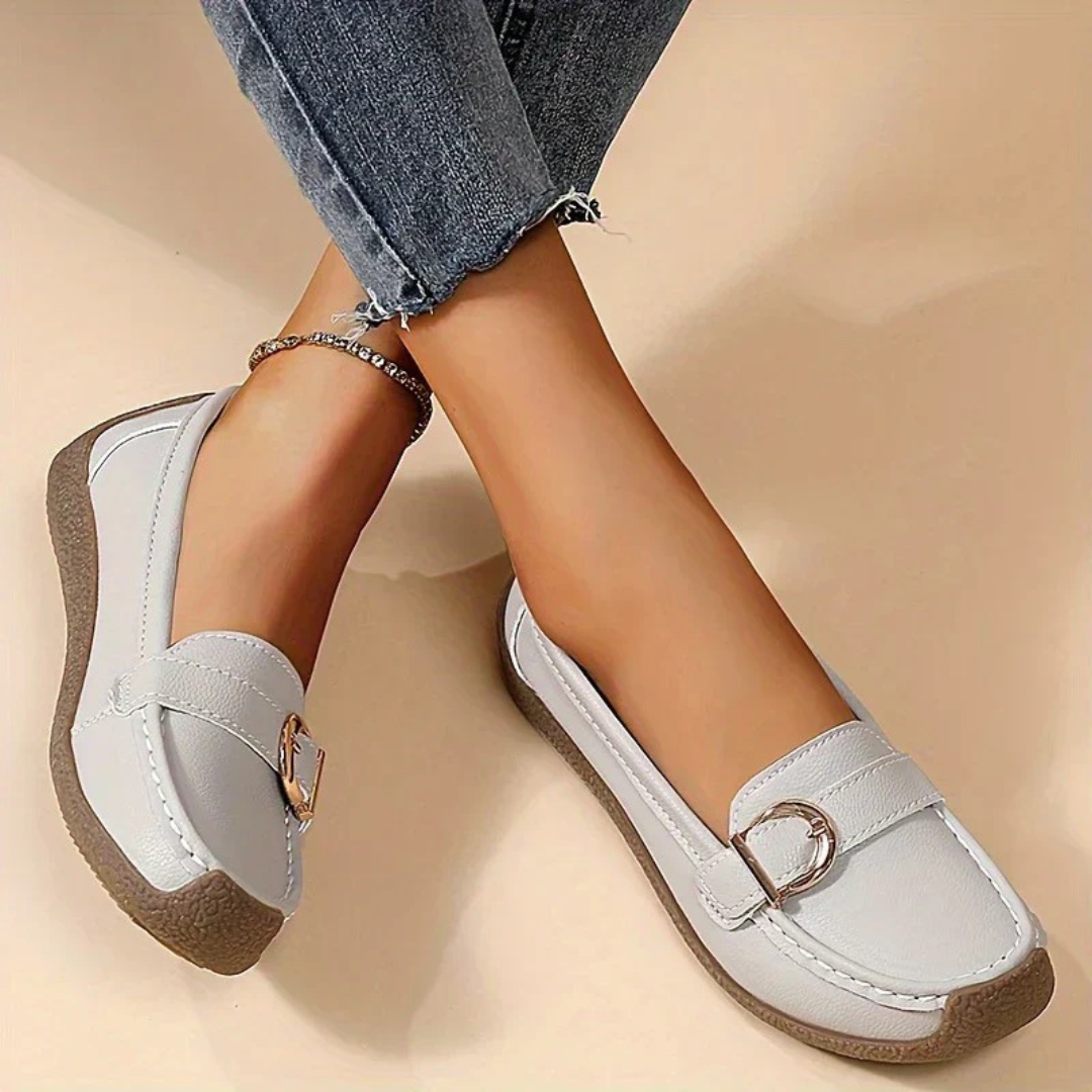 Zapatos Casuales Ergonómicos de Cuero para mujer