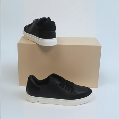 Zapatillas ortopedicas hechas de cuero