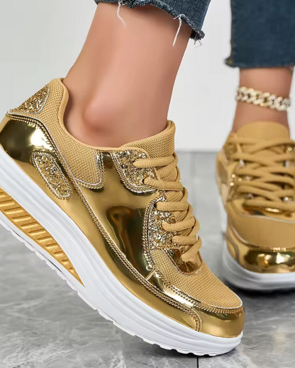 Zapatillas futuristas de alto impacto con plataforma para Mujer
