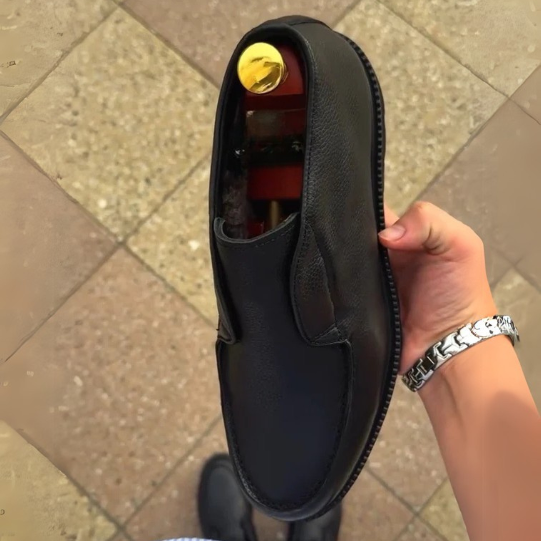Zapatos Ortopédicos de Cuero para Hombre