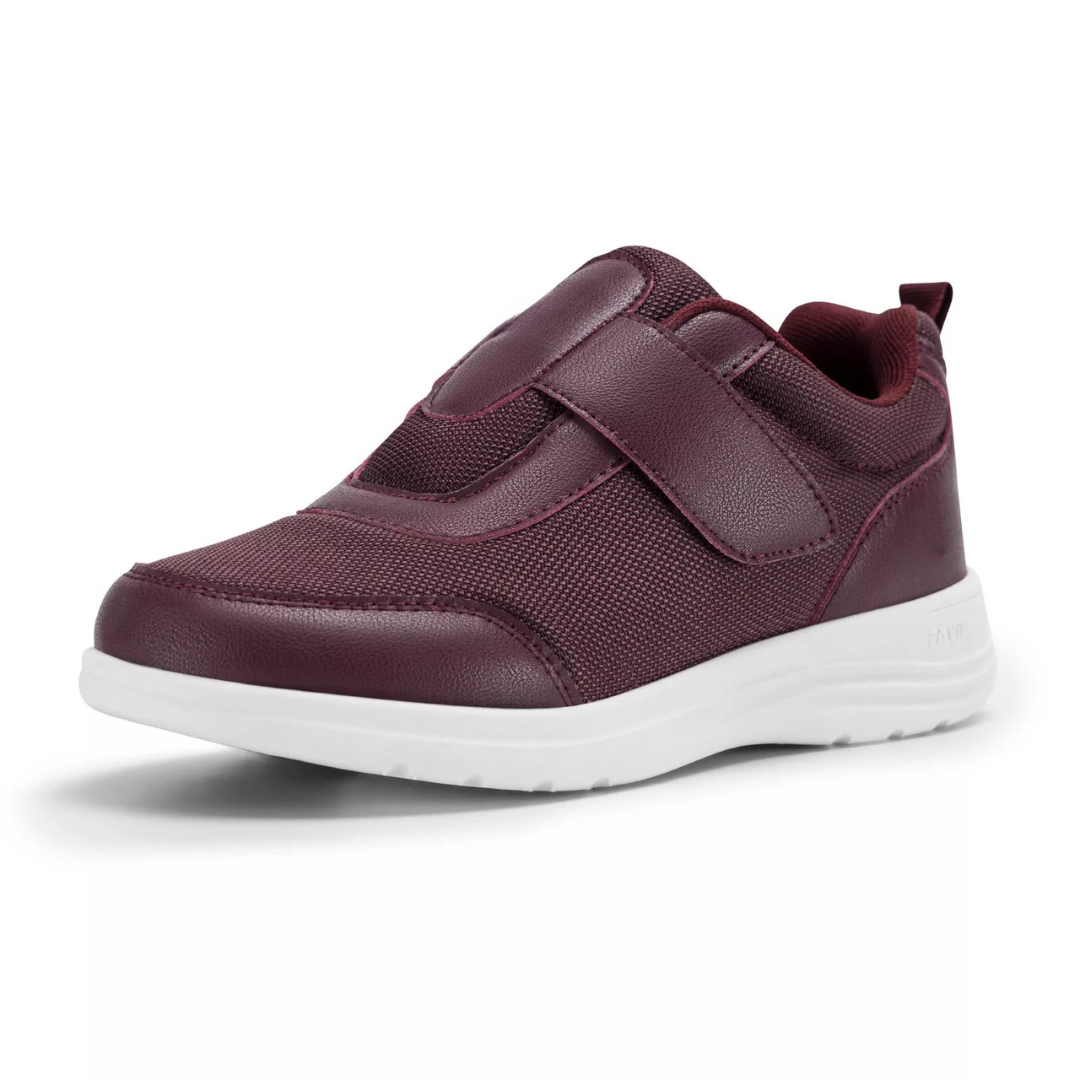 Zapatos unisex cómodos con tiras fáciles de poner para diabéticos