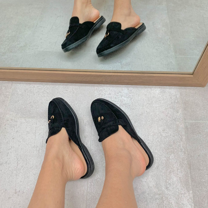 Sandalias elegantes con punta cerrada para mujer