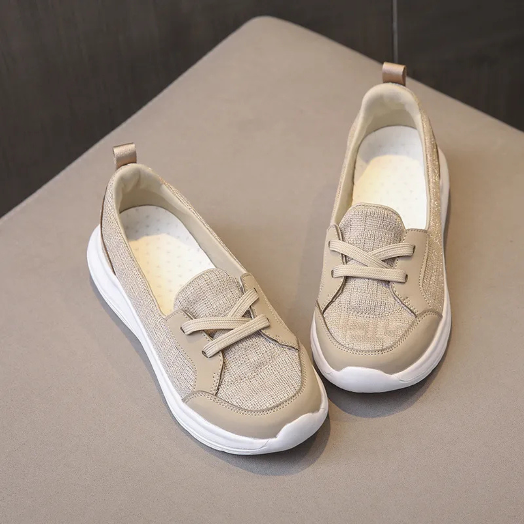 Zapatos ortopédicos sin cordones para mujer con soporte para el arco y suela antideslizante®