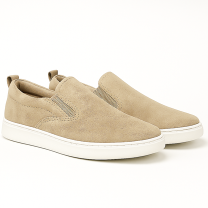 Mocasines ortopédicos de gamuza para hombre