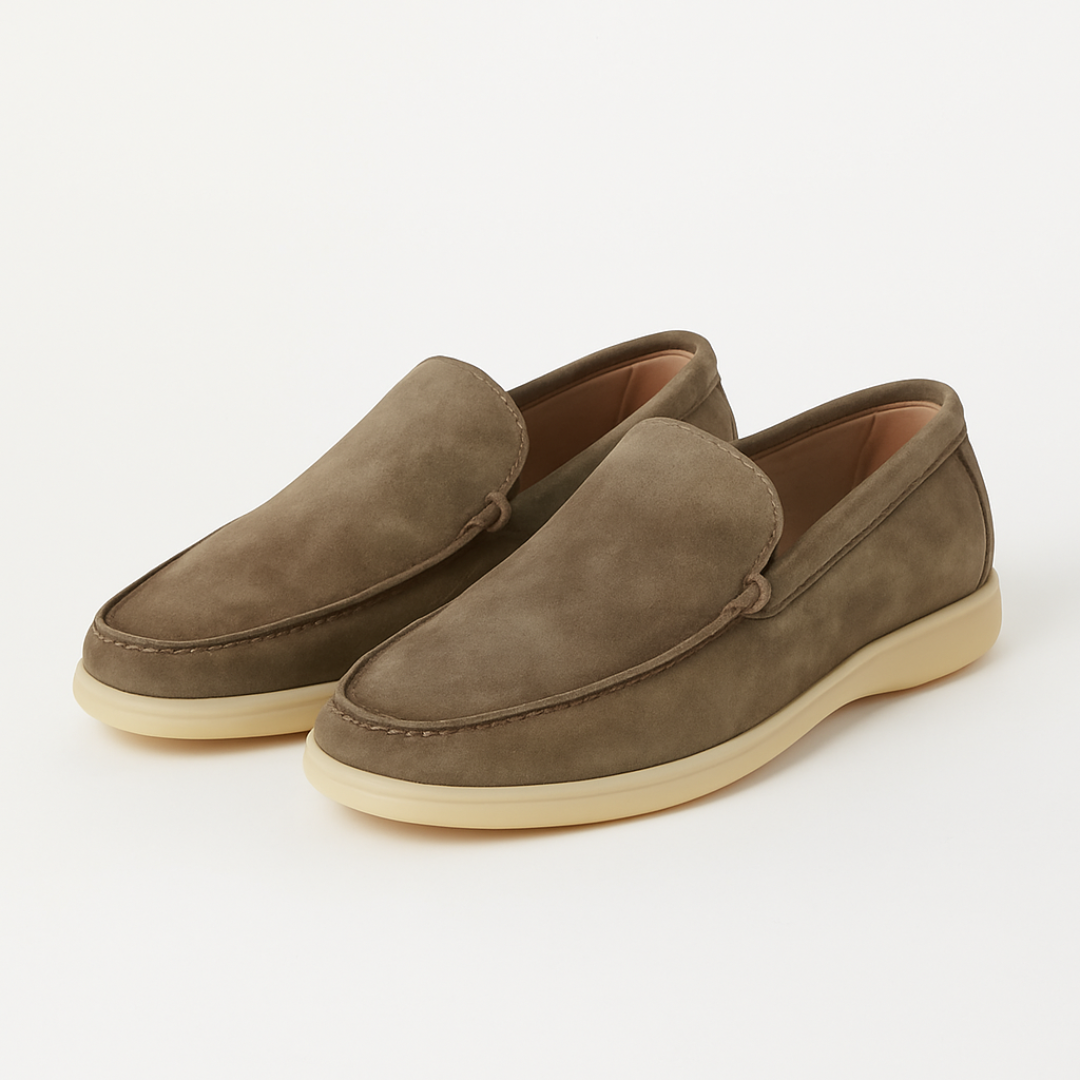 Mocasines ortopédicos con diseño clásico y suela antideslizante para hombre
