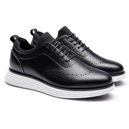 Zapatos casuales de cuero texturizado para hombre