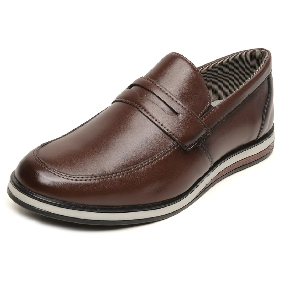 Mocasines Ortopédicos de Cuero para Hombre
