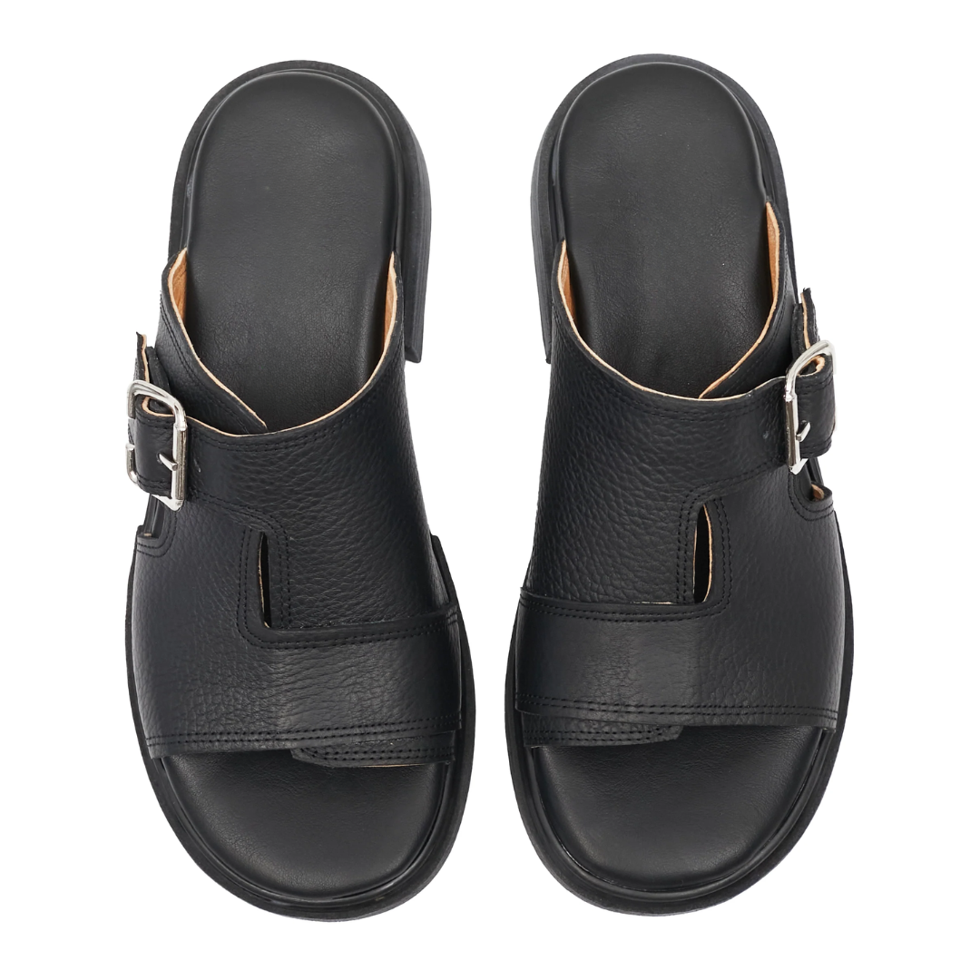 Sandalias de Cuero con Suelas Ortopédicas  para la Mujer