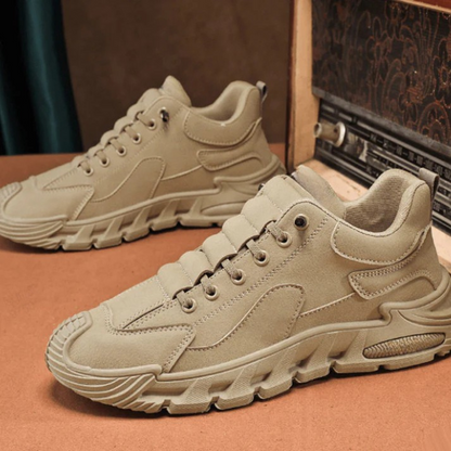 Zapatos casual antideslizantes de suela gruesa para hombre