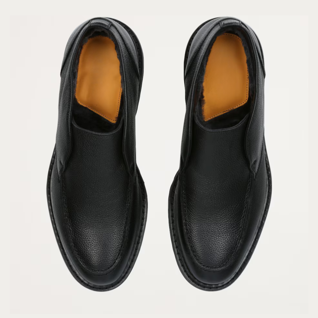 Zapatos Ortopédicos de Cuero para Hombre