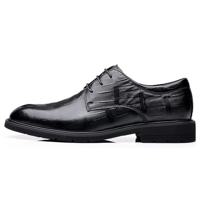 Zapato casual de cuero texturizado para hombre