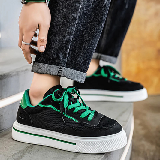 Zapatos con suelas ortopédicas y estilo urbano para hombre