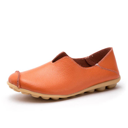 Zapatillas bajas con puntera redonda elegantes y cómodas para mujer