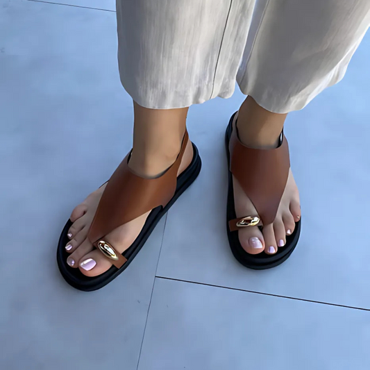 Sandalias con suela ortopédica