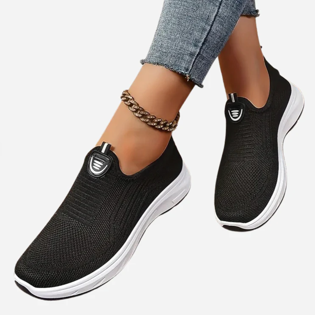 Zapatos de malla transpirables sin cordones para mujer®