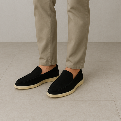 Mocasines ortopédicos con diseño clásico y suela antideslizante para hombre