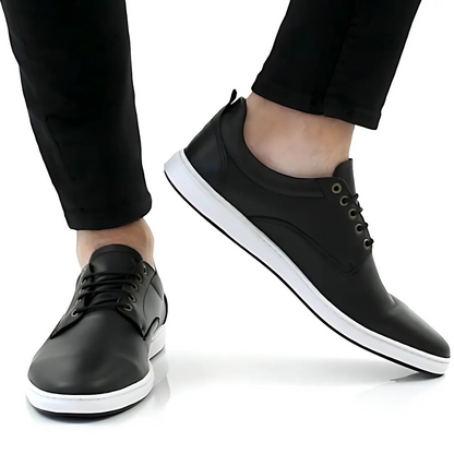 Zapato Ortopédico de Cuero con Suela Antideslizante para Hombre