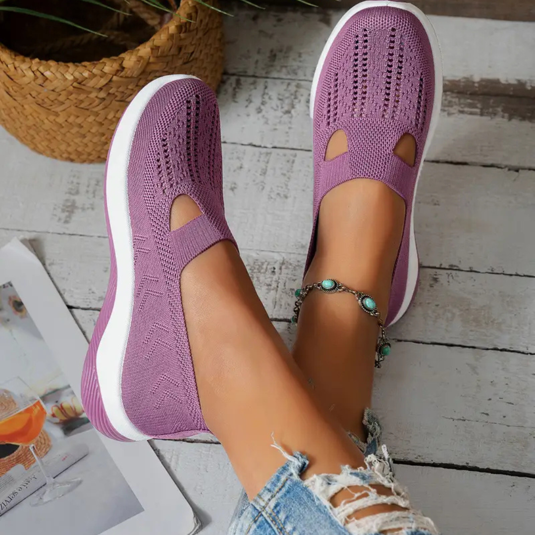 Zapatillas Deportivas Ortopédicas sin Cordones para Mujer