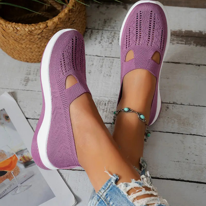 Zapatillas Deportivas Ortopédicas sin Cordones para Mujer
