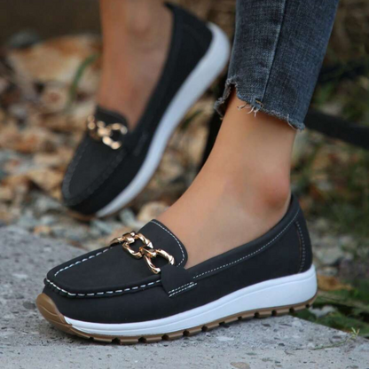 Mocasines de suela gruesa para mujer®