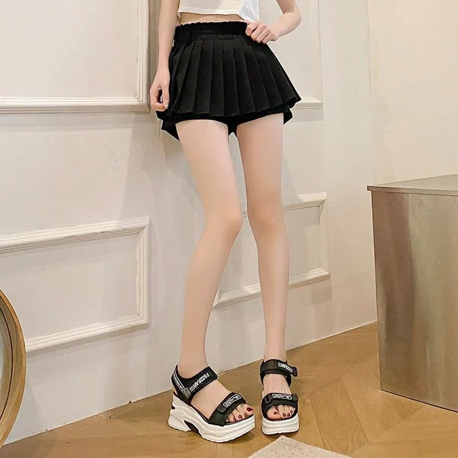 Sandalias ortopedicas de cuña para mujer