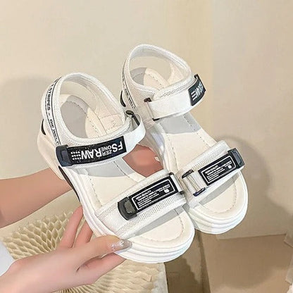 Sandalias ortopedicas de cuña para mujer